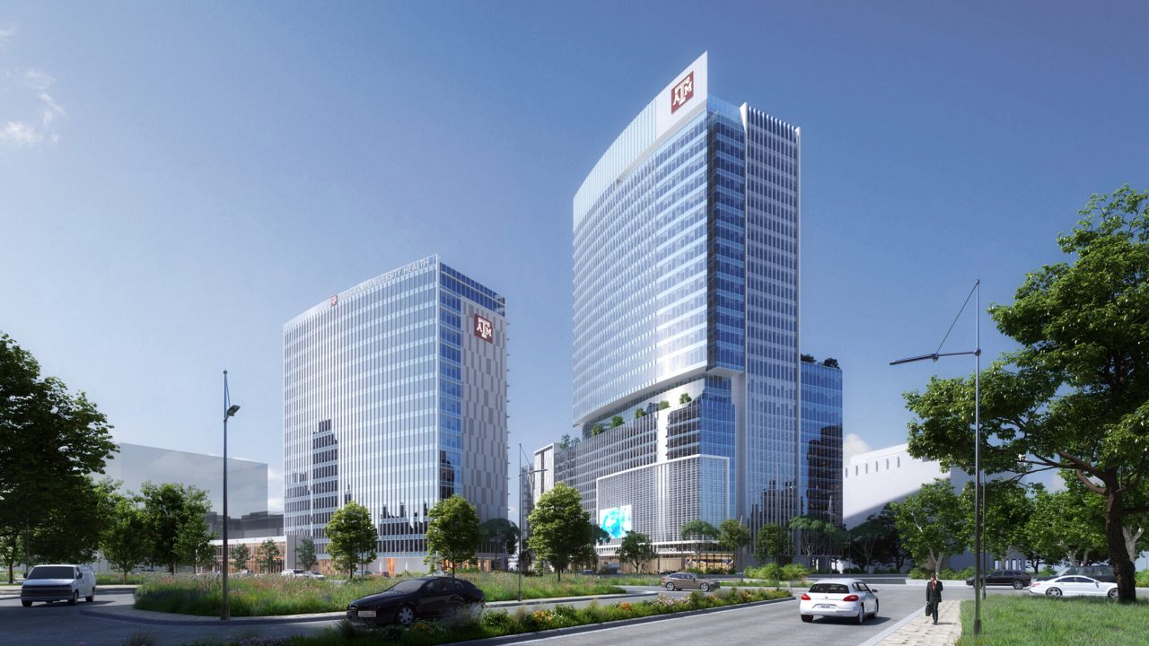 Texas A&M breaks ground on Innovation Plaza in Texas Medical Center