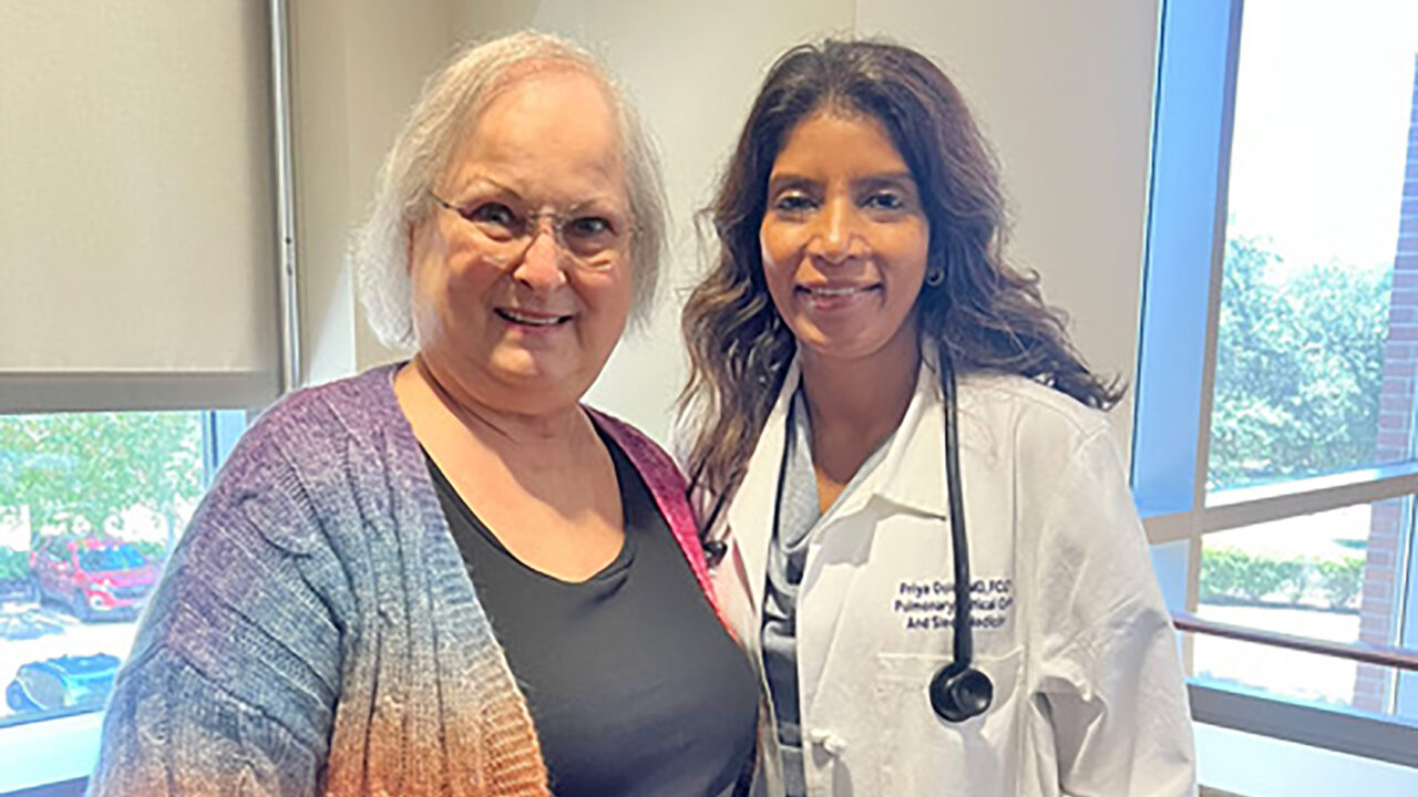 ‘A blessing in disguise’: Nurse credits new robotic technology and rapid care with catching lung cancer early